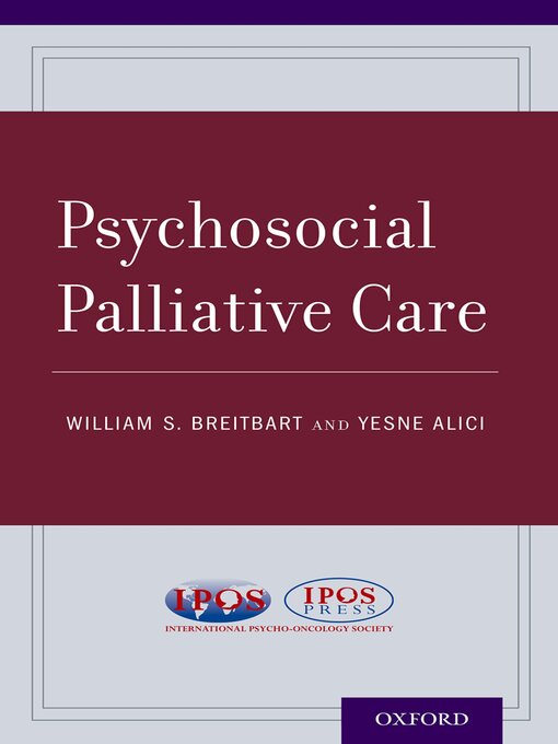 Cover image for Psychosocial Palliative Care